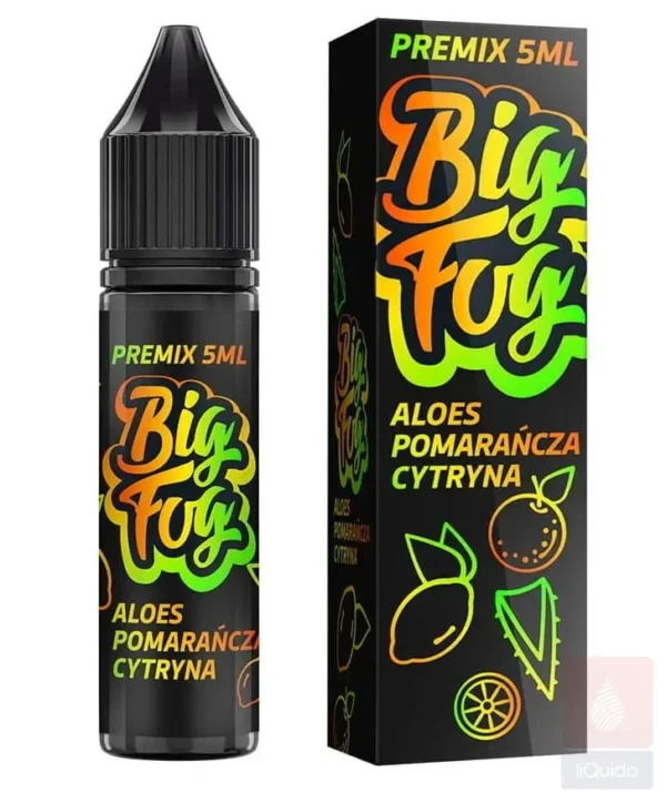 Shortfill Big Fog 5/15Ml - Aloes Pomarańcza Cytryna