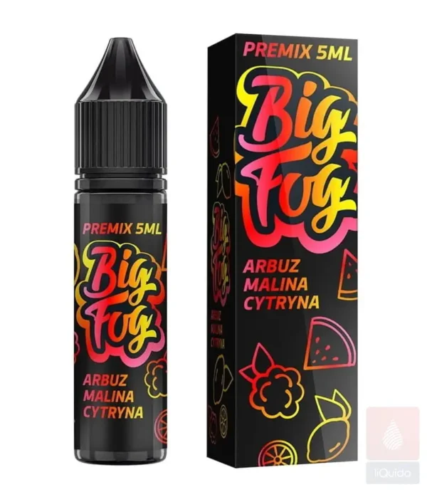 Shortfill Big Fog 5/15Ml - Arbuz Malina Cytryna