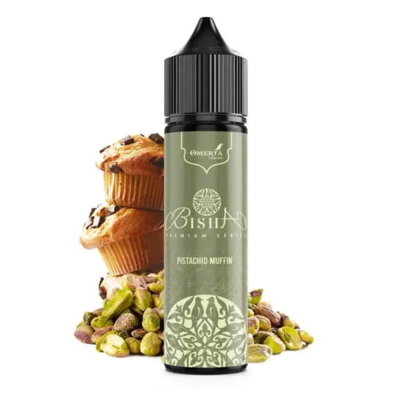 Longfill Omerta 10/60Ml Bisha Pistachio Muffin