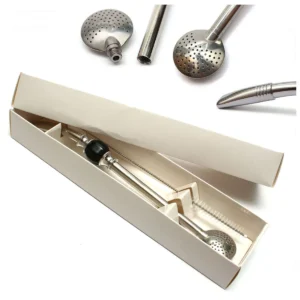 Bombilla Bola Negro Ze Szczoteczką 21Cm