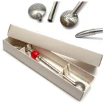 Bombilla Bola Red Ze Szczoteczką (Czerwony Kamień) 21Cm