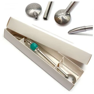 Bombilla Bola Turquesa Ze Szczoteczką Turkusowy