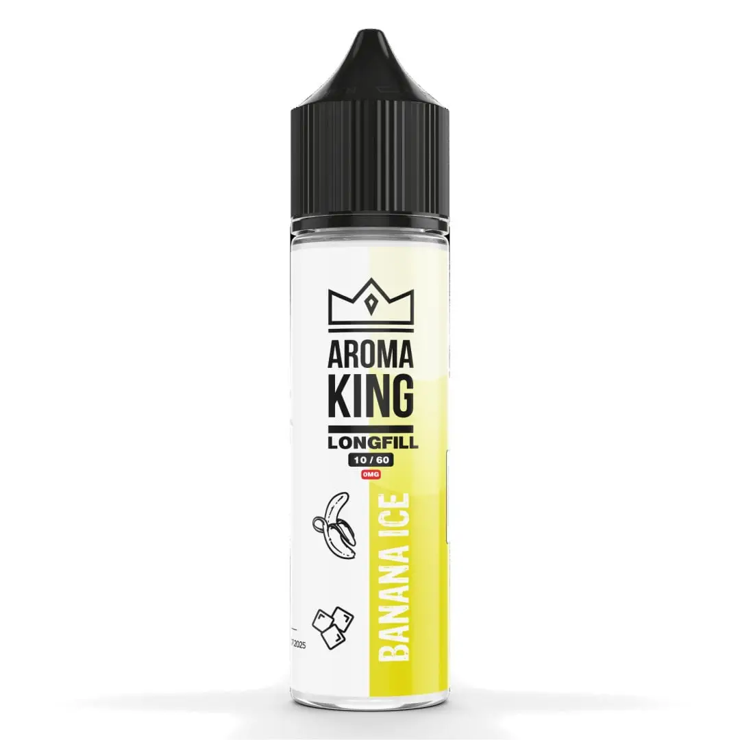 Longfill Aroma King 10/60Ml - Banana Ice