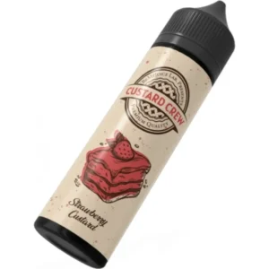 Longfill Custard Crew 10/60Ml - Strawberry Custard