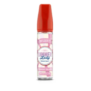 Longfill Dinner Lady 14/60Ml - Strawberry Macaroon