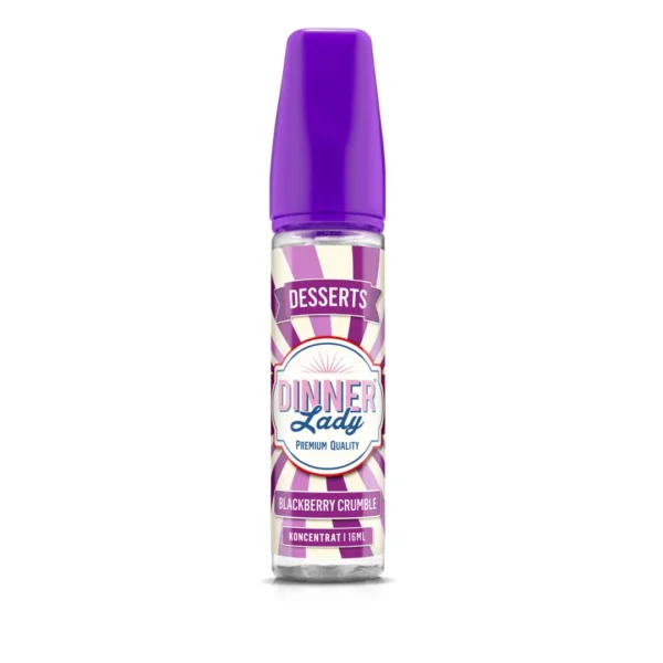 Longfill Dinner Lady 16/60Ml - Blackberry Crumble