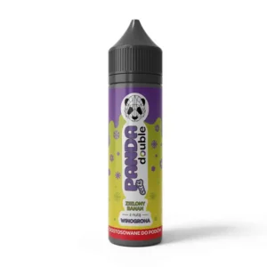 Longfill Panda Double 10/60Ml - Zielony Banan Winogrono