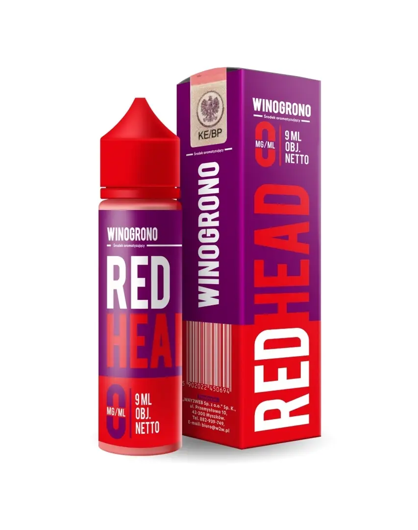 Longfill Redhead 9/60Ml - Winogrono