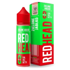 Longfill Redhead 9/60Ml - Zielone Jabłko