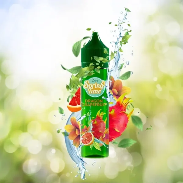Longfill Vapy Spring Time 10/60Ml - Dragon Grapefruit