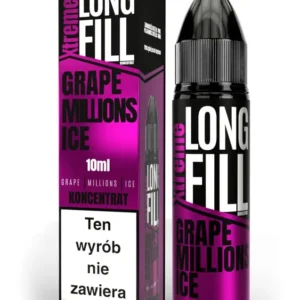 Longfill Xtreme 10/60Ml - Grape Millions Ice