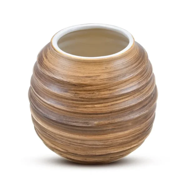 MATERO CERAMICZNE "MIODOWE" BIAŁE