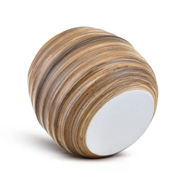 MATERO CERAMICZNE "MIODOWE" BIAŁE