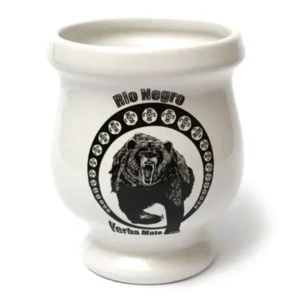 Matero Ceramiczne Caliz Rio Negro Białe 350Ml