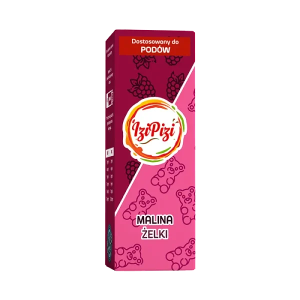 Shortfill Izi Pizi 5/15Ml - Malina Żelki