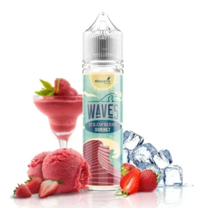 Longfill Omerta 10/60Ml Waves Strawberry Sorbet
