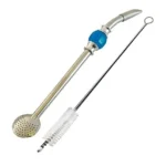 Bombilla Bola Chines Azul 21Cm