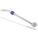 Bombilla Bola Chines Violeta 21Cm