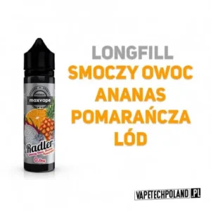 Radler 10/60Ml - Smoczy Owoc Ananas Pomarańcza Lód