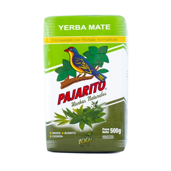 Yerba Mate Pajarito Hierbas Ziołowo-Miętowe 500G