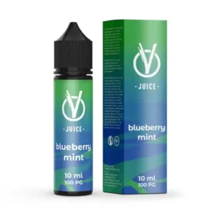 Longfill Vbar Vjuice 10/60Ml - Blueberry Mint