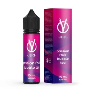 Longfill Vbar Vjuice 10/60Ml - Passion Fruit Bubble Tea
