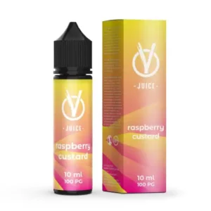 Longfill Vbar Vjuice 10/60Ml - Raspberry Custard