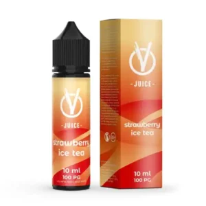 Longfill Vbar Vjuice 10/60Ml - Strawberry Ice Tea